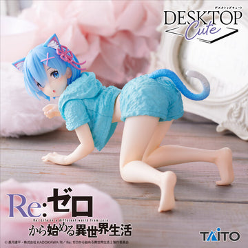 Re:Zero - Rem - Desktop Cute - Cat room wear ver.