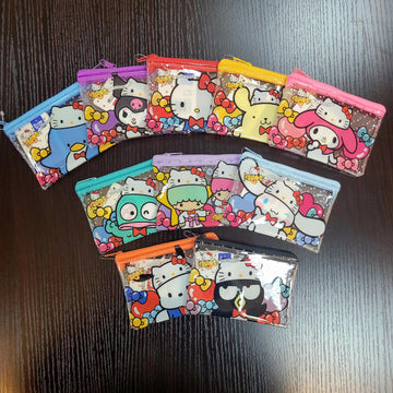 Sanrio Character Small Clear Coin Bags