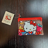 Sanrio Character Small Clear Coin Bags