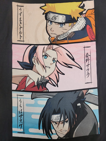 Naruto Group Panel T-Shirt