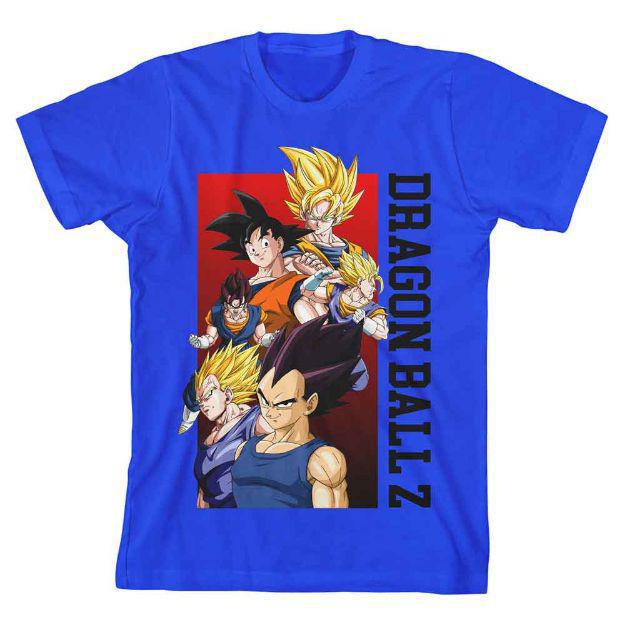 DBZ - Goku and Vegeta - Blue T-Shirt