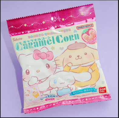 Sanrio - caramel corn - snack