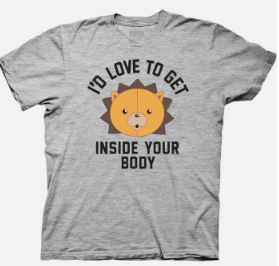 Kon inside your body T-shirt