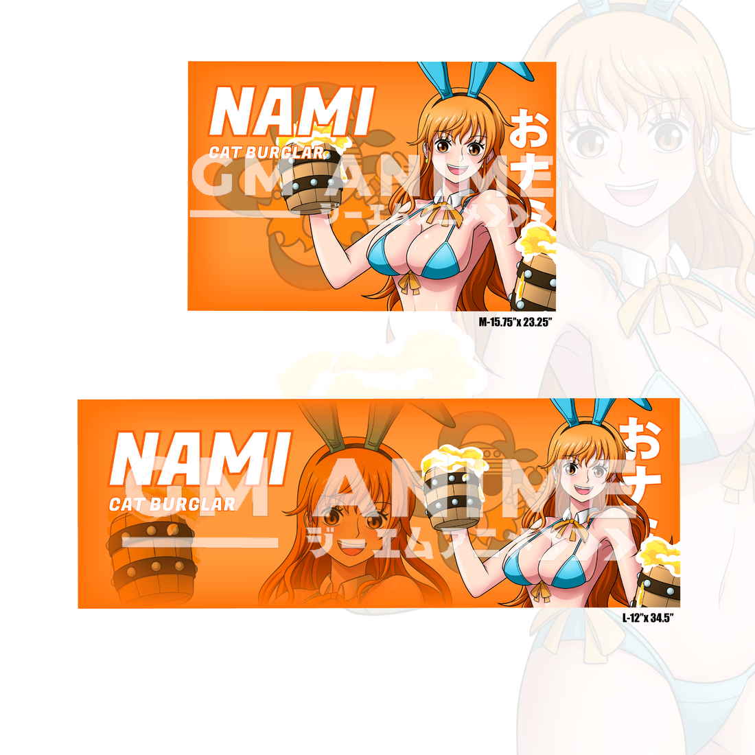 Nami Bunny Desk Mat