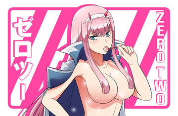 Zero Two Credit Card Skin